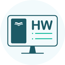 Homework system icon